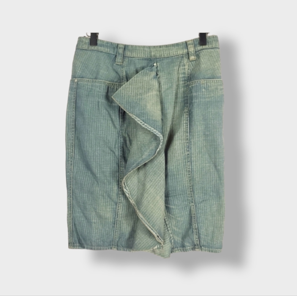 Armani Jeans Teal Pencil Skirt